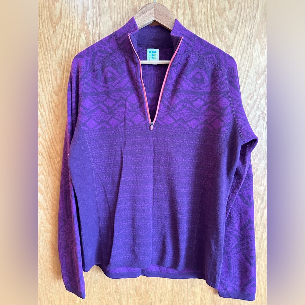 Title Nine Super Power 1/4 Zip XL 16